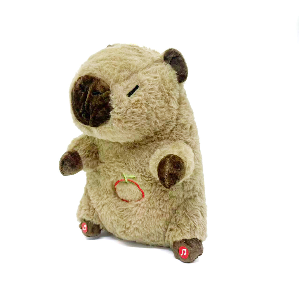 Breathing Bear Soothing Plush Toy with Music and Light