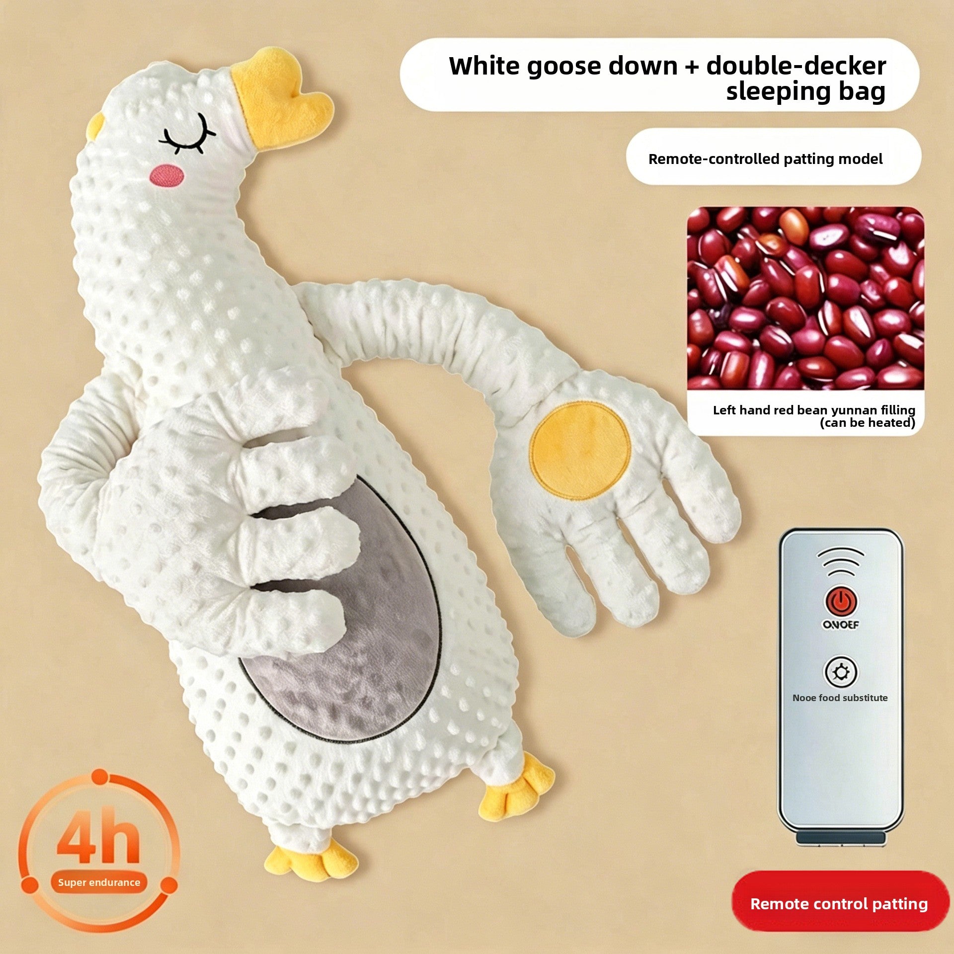 Soft Plush Soothing Doll for Sleep