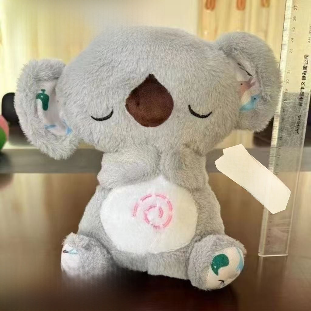Cute Breathing Koala Plush Toy for Kids